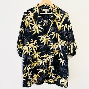 Tommy Bahama Silk Hawaiian Camp Shirt Mens XL